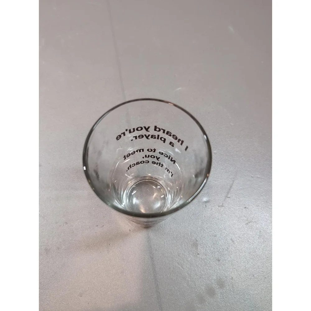 The Bulldog Baton Rouge LA Pint Glass 16oz Beer Pub Barware Coach Player Graphic